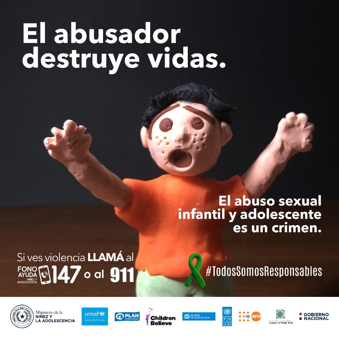 “Todos somos responsables” es impulsada desde el año 2019. Foto: Gentileza