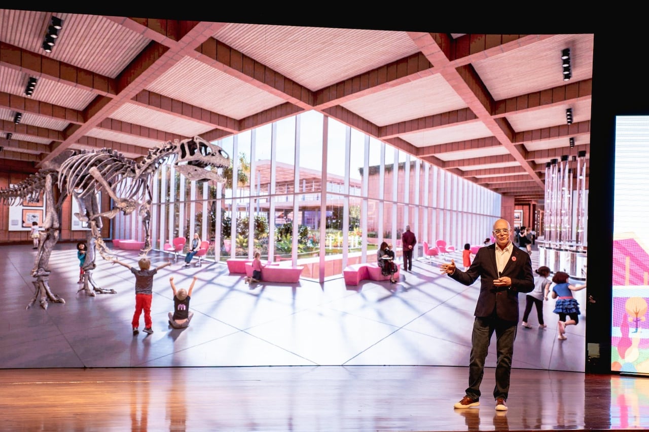 El museo, cuya superficie a ser edificada es de 14 000 metros cuadrados, también contará con salas de exhibición. Foto: gentileza.