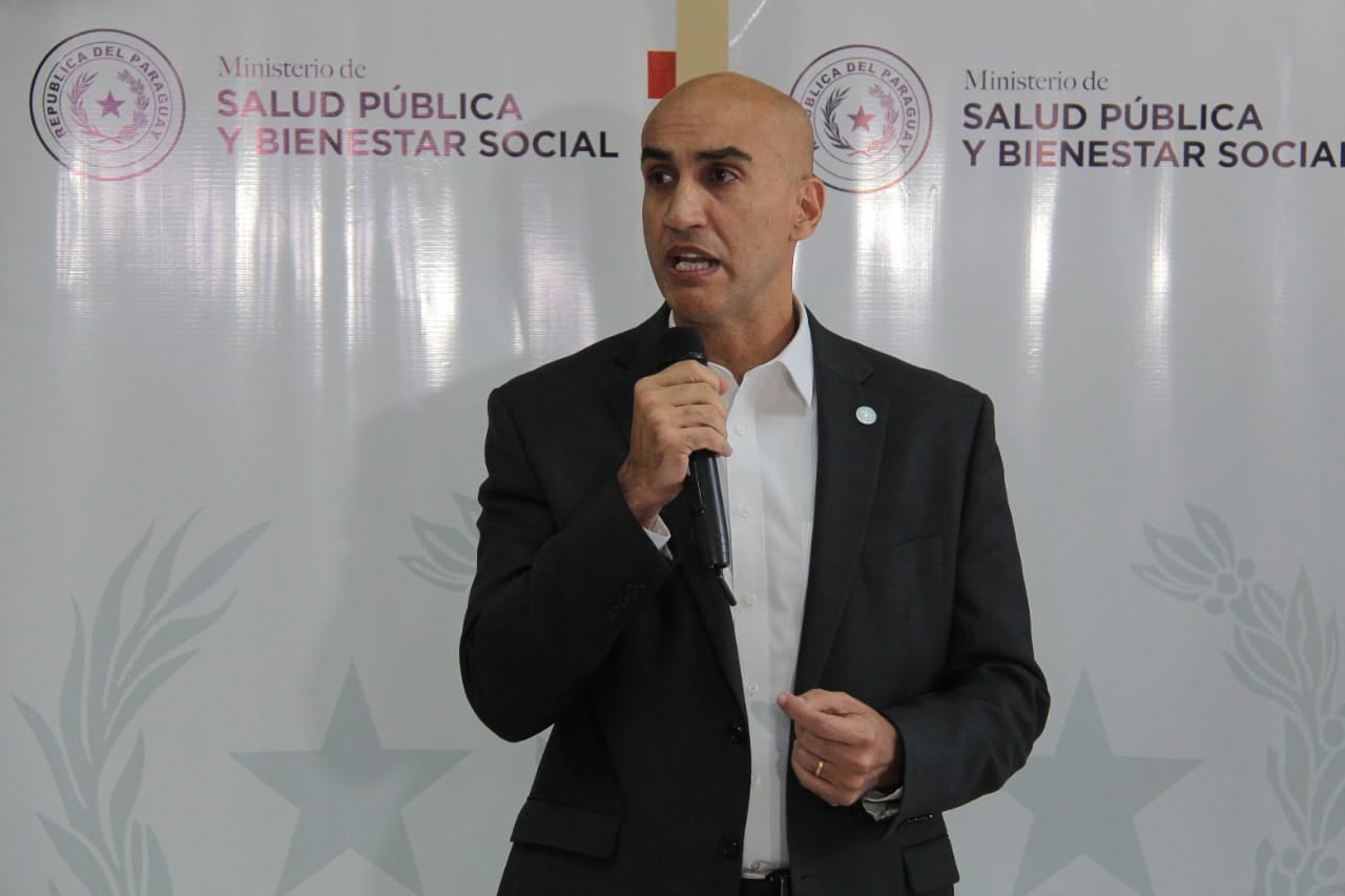 Julio Mazzoleni, ministro de Salud. Foto: Ministerio de Salud
