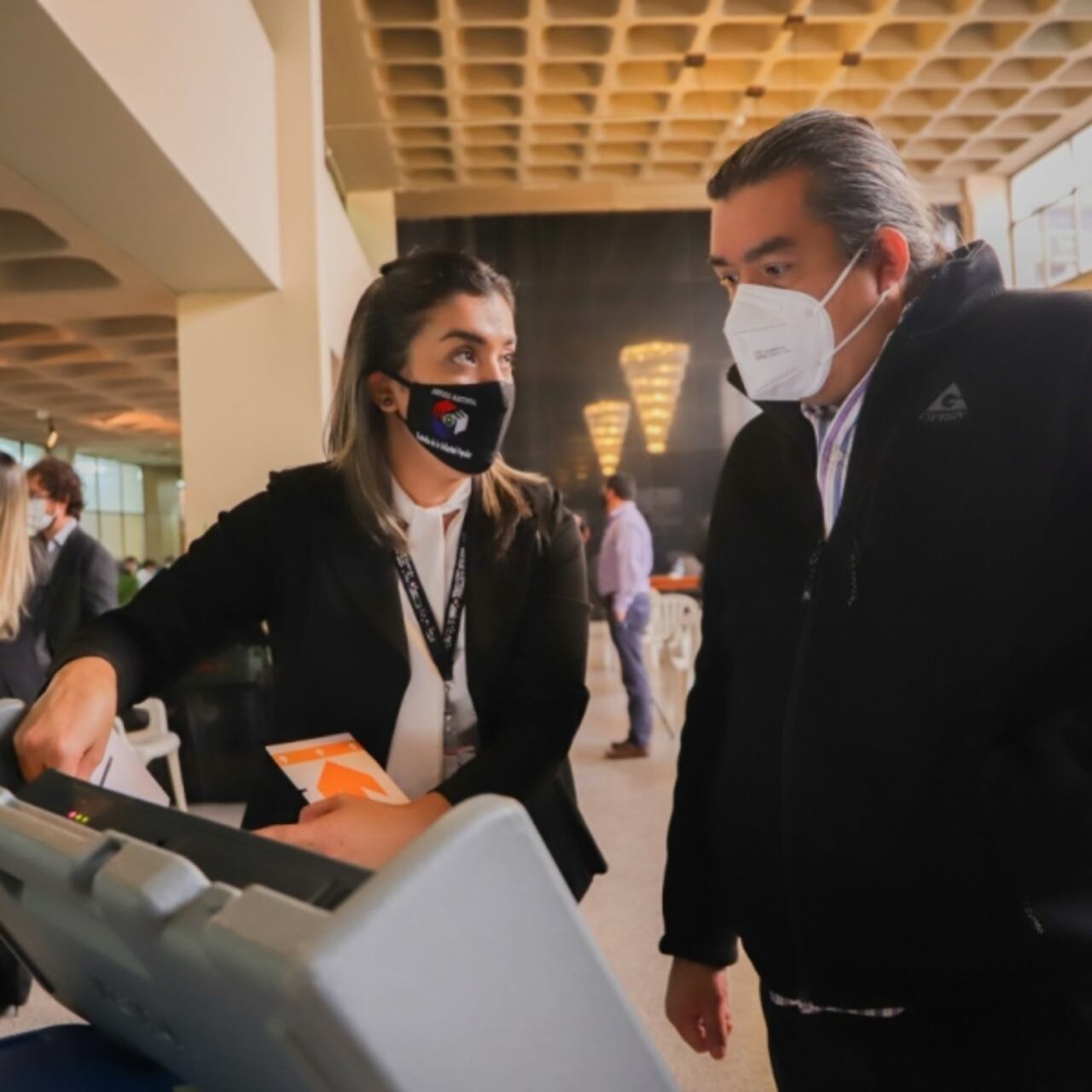 TSJE y la Municipalidad de Asunción, lanzan plan de capacitación para votantes en la capital del país. Foto: TSJE.