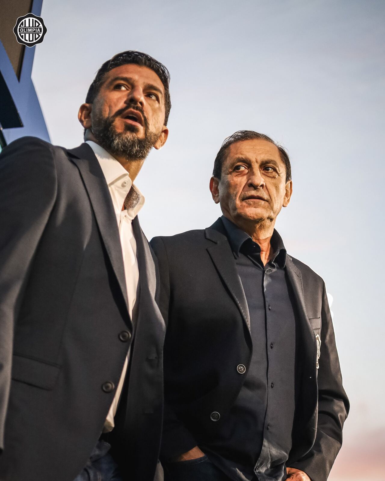 Ramón y Emiliano Díaz se estrenaron con una victoria. Foto: Olimpia.