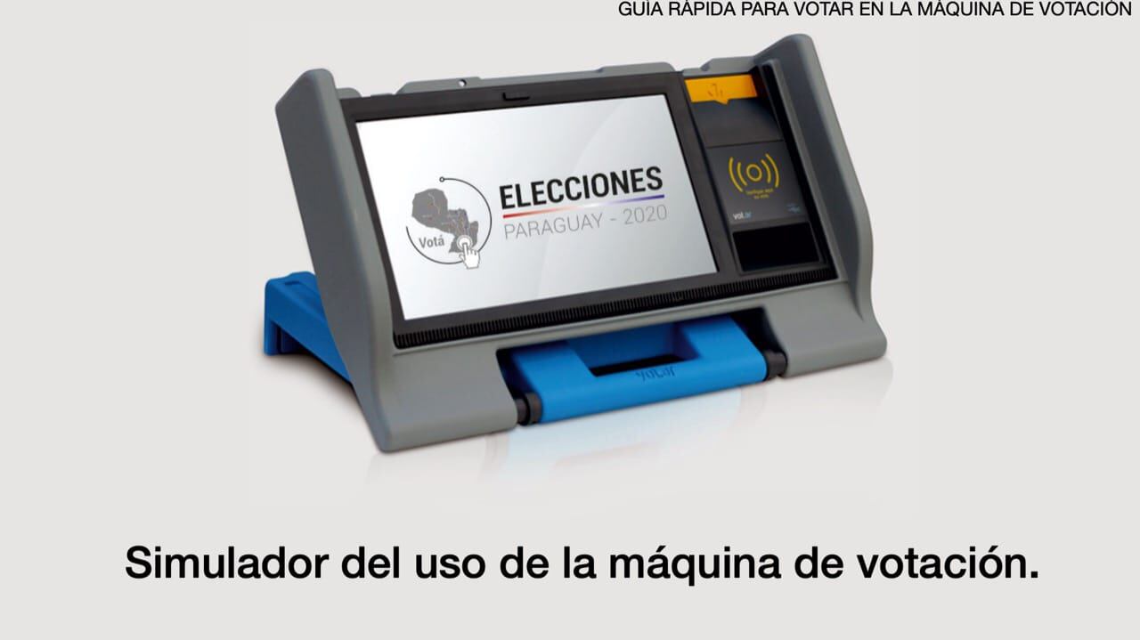 El simulador cuenta con 7 sencillos pasos. Imagen: TSJE