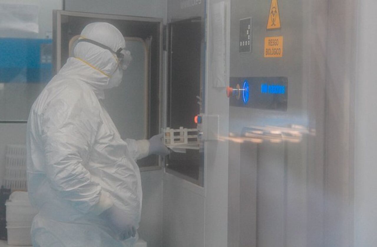 4.267 test de Covid-19 fueron realizados desde el inicio de la epidemia. Foto: Ministerio de Salud